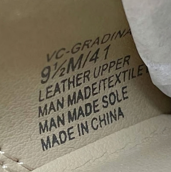 NWOT! Vince Camuto Leather ankle boots 9.5US - Picture 9 of 10